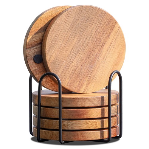 Untersetzer gläser holz - untersetzer,