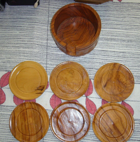Runde glasuntersetzer aus - 6,