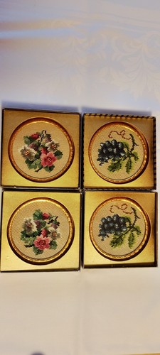 Vintage glasuntersetzer - 4,