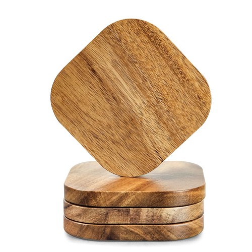 Glasuntersetzer holz - glasuntersetzer,